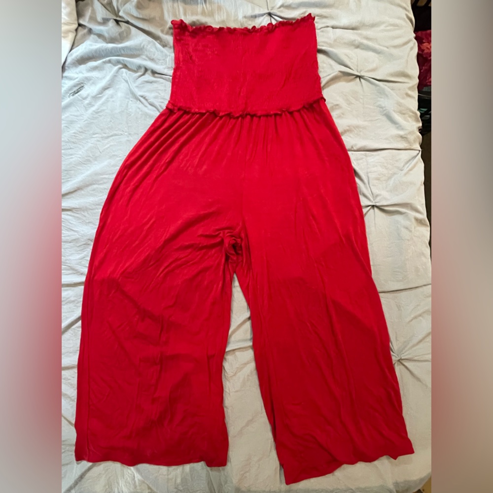 Strapless Romper